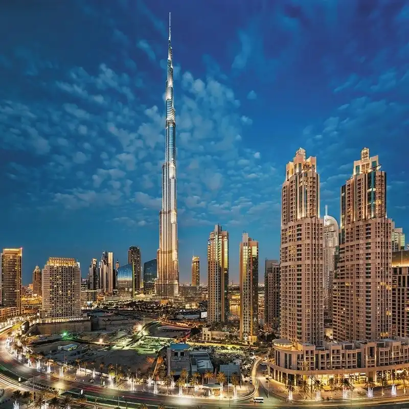 Dubai Al quoz skyline symbolizing luxury carpets available in the city