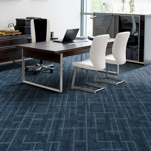 luxury indoor carpet tiles for office in dubai