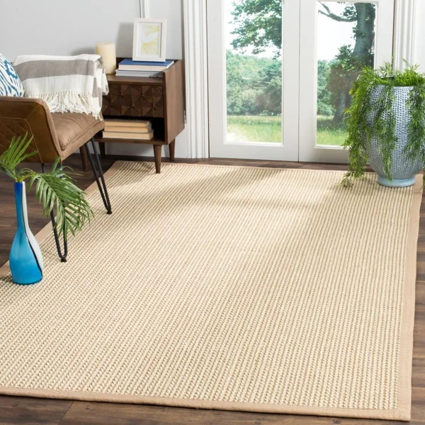 Natural Beige Sisal Carpet and rug services in all over uae