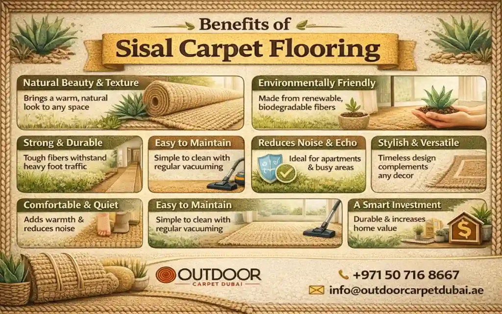 top Benefits of Sisal Carpet Flooring in Dubai
