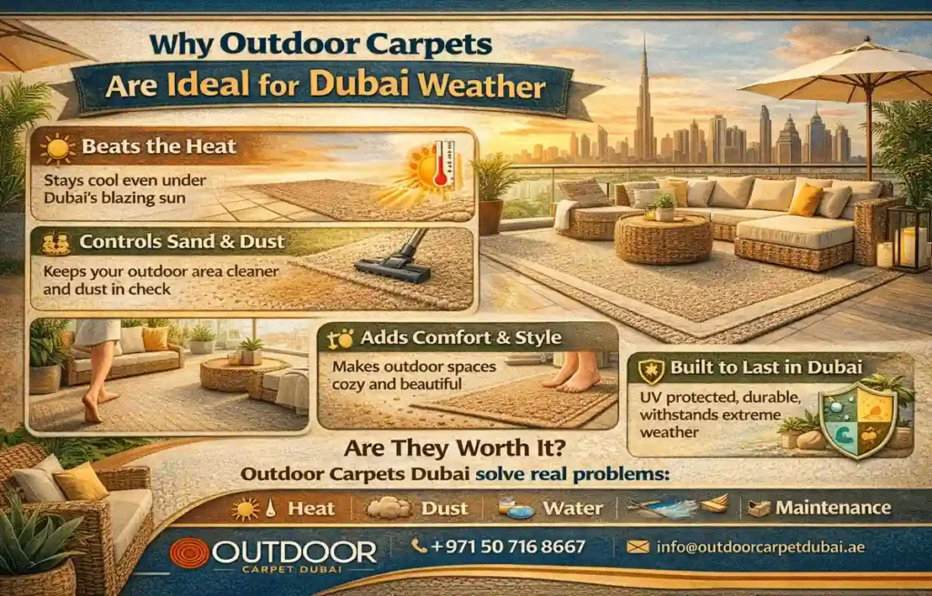 Why Outdoor Carpets Are Ideal for Dubai Weather